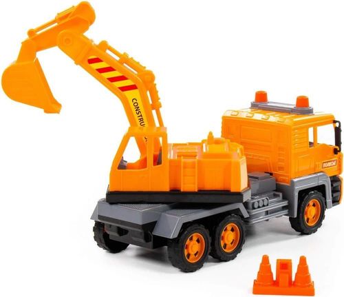 купить Машина Полесье 86709 Jucarie masina excavator cu inertie Almaz в Кишинёве 