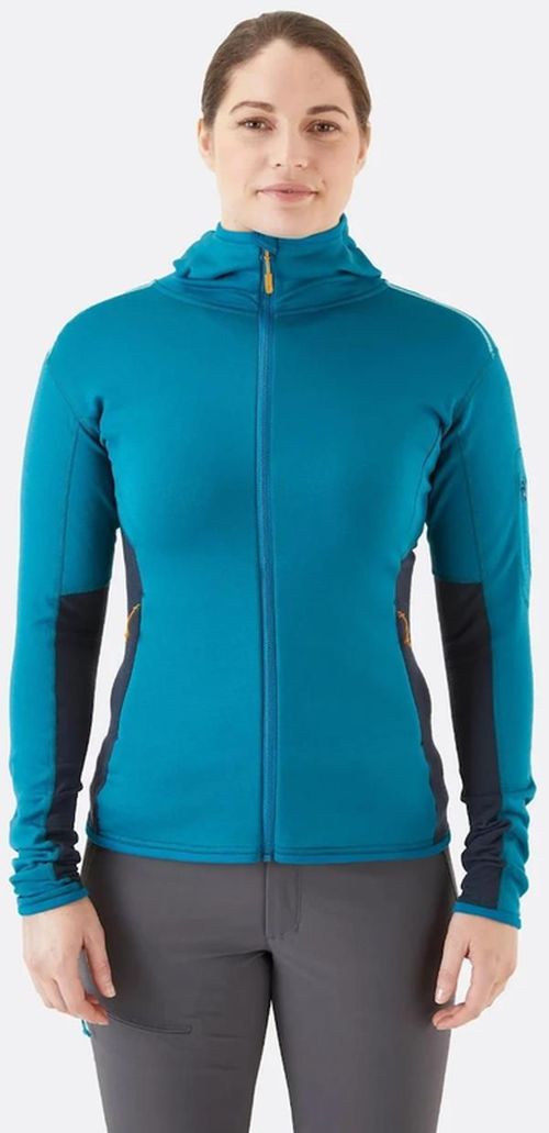 купить Одежда для спорта Rab Jacheta dame Syncrino Mid Hoody Wmns Ultramarine 10 (QFF-18-ULM-10) в Кишинёве 