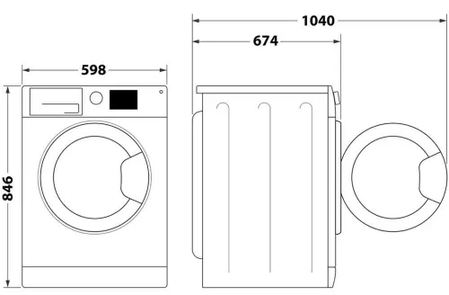 cumpără Uscător de rufe Whirlpool WPE12XWBSEE în Chișinău 