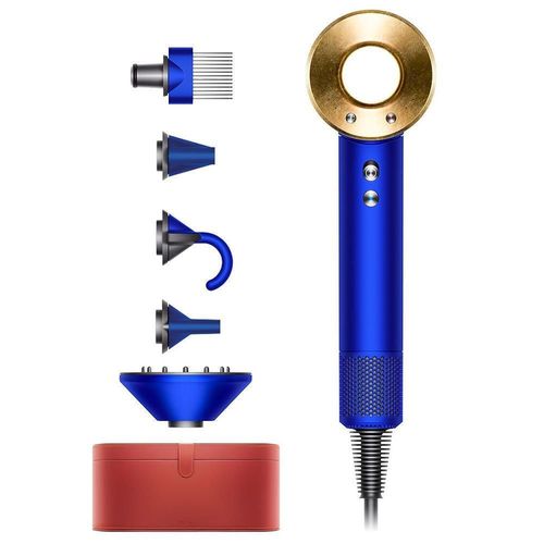 купить Фен Dyson HD07 Supersonic 23.75K Blue/Gold в Кишинёве 