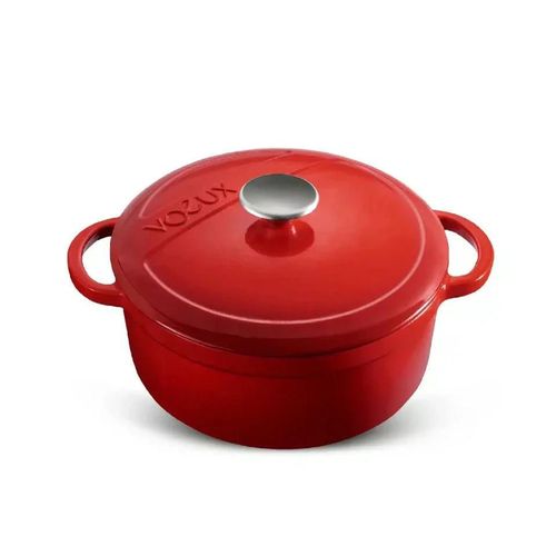 купить Кастрюля Voeux Kitchenware ST-115 Castron din fontă 28cm, L’Amour в Кишинёве 