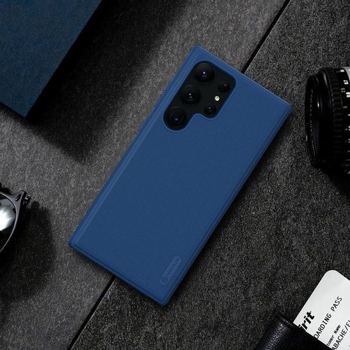 cumpără Husă pentru smartphone Nillkin Super Frosted Shield Pro Samsung S23 Ultra, Blue în Chișinău 