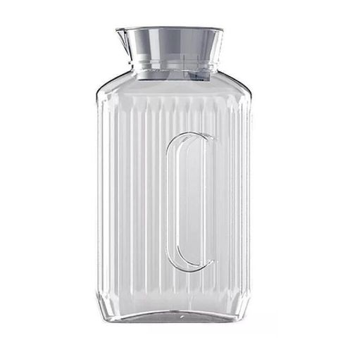 купить Посуда для напитков Бытпласт 55675 Ulcior cu capac Phibo Trend 2L, metalic gri в Кишинёве 