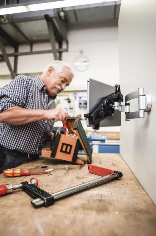 купить Аксессуар для планшета Hama 108367 Headrest Tablet Bracket 7-10 alumin в Кишинёве 