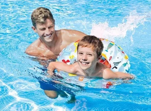 cumpără Accesoriu pentru piscină Intex 59241 Cerc gonflabil d61cm, 6-10 ani în Chișinău 