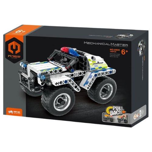 купить Конструктор iM.Master 5805 Mașină de poliție, Mechanical Master, cu inerție, 199pcs в Кишинёве 