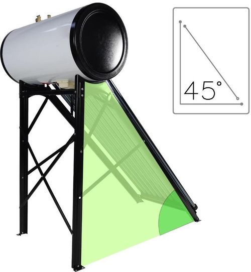 cumpără Panou cu tuburi vidate Thunder KSC-100L-BLACK Panou solar presurizat cu rezervor în Chișinău 