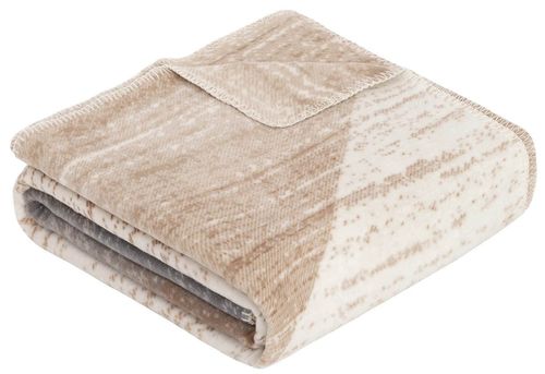 cumpără Textile de casă Ibena 3421/380 Jacquard Decke Minuf Beige/grey în Chișinău 