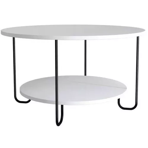 cumpără Măsuţă cafea Trendy Corro, alba 80x45x80cm în Chișinău 