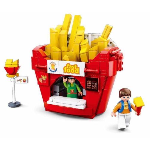 купить Конструктор Sluban B0705B FOOD COURT FRENCH FRIES HOUSE в Кишинёве 