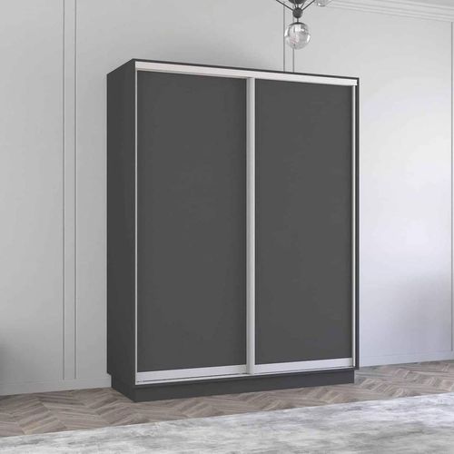 cumpără Dulap Mobildor-Lux Fox uși glisante din PAL (170x60x220H cm) Anthracite în Chișinău 