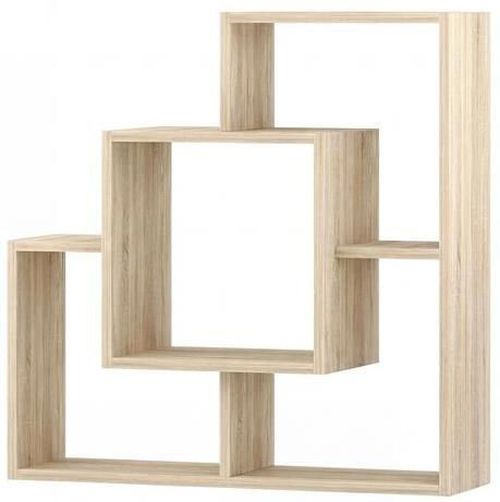 купить Полка декоративная Fabrik Home Tetris 10 (800x800x220) Дуб сонома в Кишинёве 