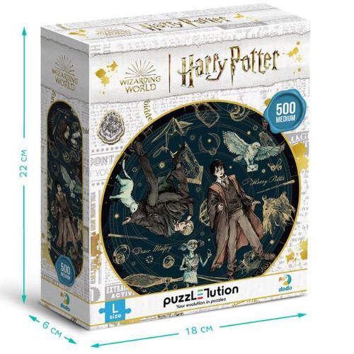 cumpără Puzzle Dodo 200508 Puzzle: Dedicat. Legendar. Mândru, seria Harry Potter, 500el în Chișinău 