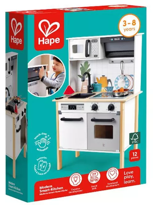 cumpără Bucătărie și veselă de jucărie Hape E3216 Bucătărie Modernă Smart în Chișinău 