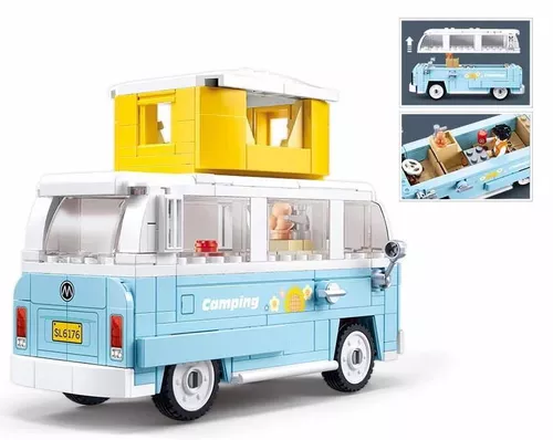 купить Конструктор Sluban B1192 Bus camping, scara 1:35, 265 elem. в Кишинёве 