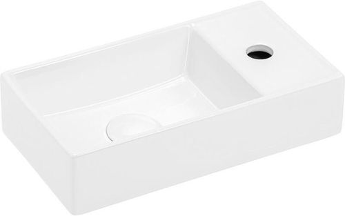 cumpără Lavoar Cerano TR41355 405x220x95 mm, baterie pe dreapta în Chișinău 