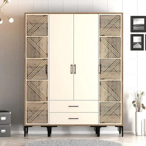 купить Шкаф Trendy Kumsal PTP-Nuc, Crema в Кишинёве 