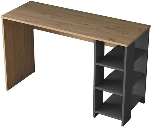 купить Офисный стол Rani HA108 Walnut Anthracite в Кишинёве 