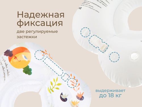 купить Аксессуар для купания Roxy Kids RN-006 Fairytale Bear (на шею) для купания малышей в Кишинёве 