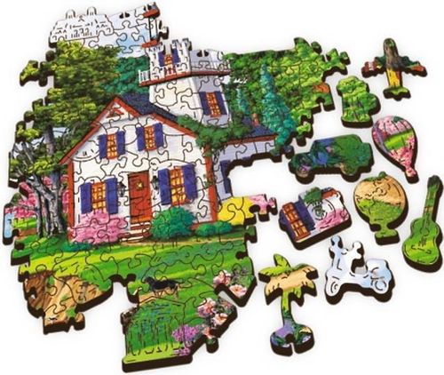 cumpără Puzzle Trefl 20161 Puzzle din lemn 501elem Portul in timpul verii în Chișinău 