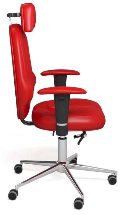 купить Офисное кресло Kulik System Clasic Red Azur в Кишинёве 