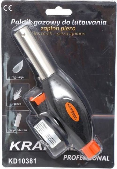 купить Горелка Kraft&Dele KD10381 cu gaz PIEZO в Кишинёве 