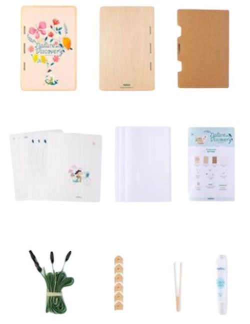 купить Набор для творчества Mideer MD1430 Set de Creație Descoperim natura в Кишинёве 