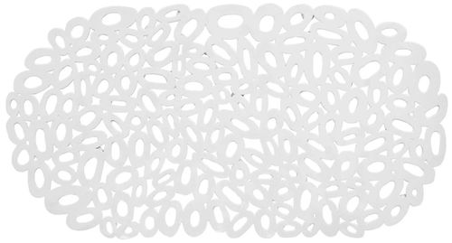 cumpără Covoraș de baie Bisk 08464 antiderapant GRAVA ECO 68/36 alb în Chișinău 