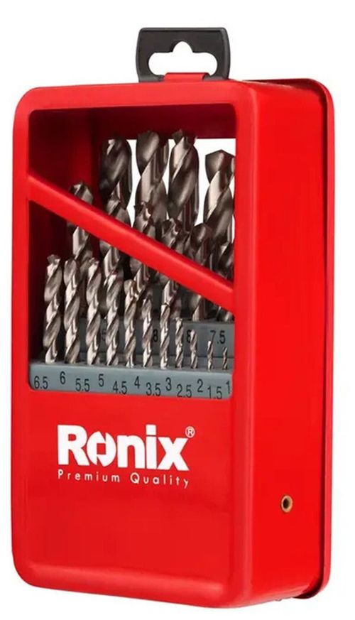 cumpără Burghiu Ronix RH-5582 Set 25buc burghie cutie metalică în Chișinău 