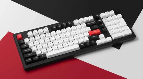 купить Клавиатура Keychron Q5 HE QMK Wireless Custom Full-Metal Mechanical Keyboard (Q5H-M1), Carbon Black в Кишинёве 