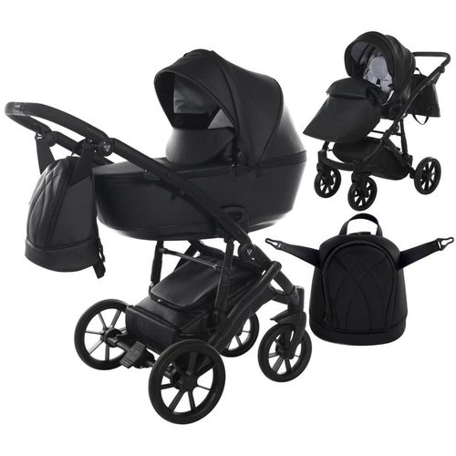 купить Детская коляска Junama Space Ecco 03 Black в Кишинёве 