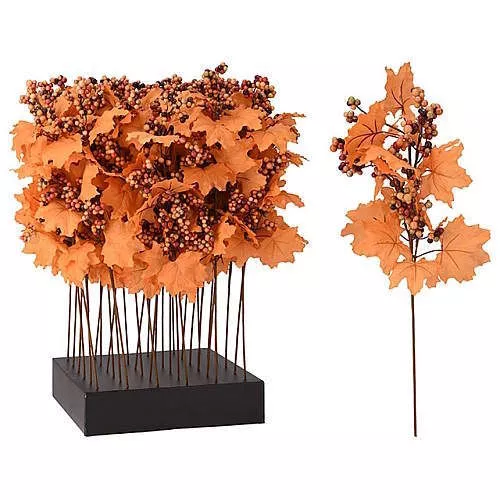 купить Искусственное растение Promstore 52540 Ramura decorativa Frunze de toamna 60cm, Autumn в Кишинёве 