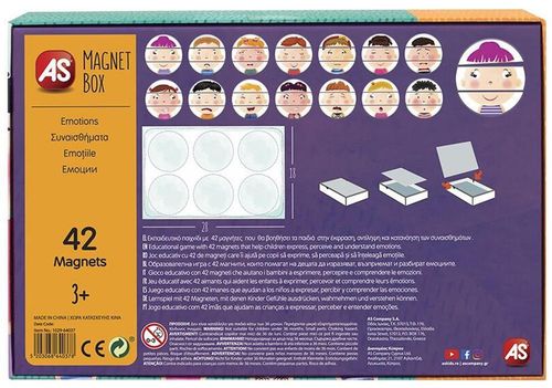 cumpără Jucărie As Kids 1029-64037 Cutie Magnetica - Emotii în Chișinău 