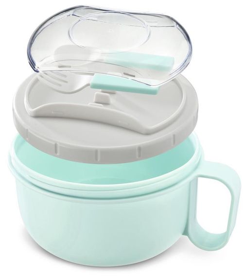 купить Контейнер для хранения пищи Xavax 181583 Lunch Box for microwave with cutlery 1,1l в Кишинёве 