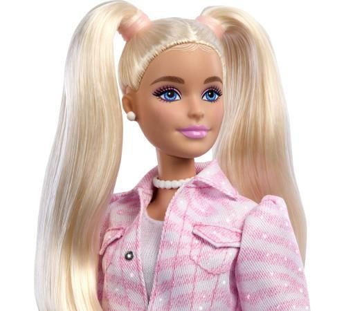 купить Кукла Barbie JJN69 Fashion Doll într-o ținută roz din denim в Кишинёве 
