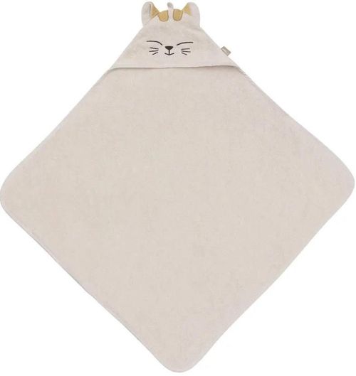 cumpără Accesoriu pentru baie Jollein 534-514-68134 Prosop cu gluga Terry Charlie Cat, 75x75cm în Chișinău 