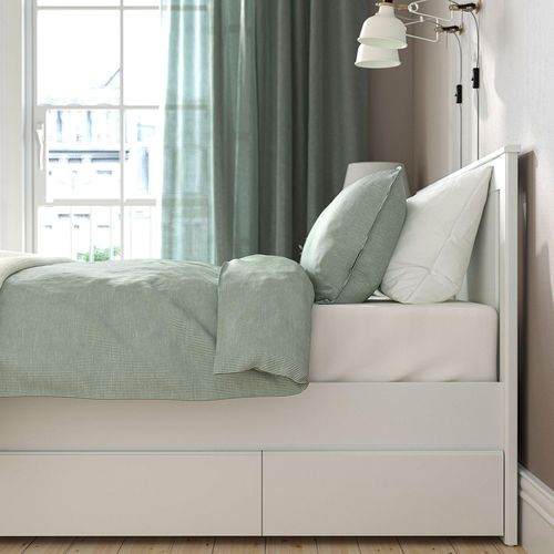купить Кровать Ikea Songesand Luroy 140х200 White в Кишинёве 