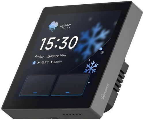 купить Выключатель электрический Sonoff NSPanel Pro Gen2, Black в Кишинёве 