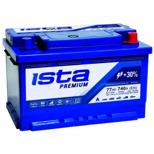 cumpără Acumulator auto Ista Premium 77AH A760 (276*175*190) în Chișinău 