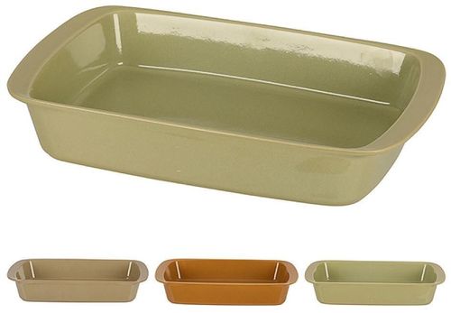 cumpără Formă de copt Promstore 24644 Siaki 34x21cm, ceramica în Chișinău 