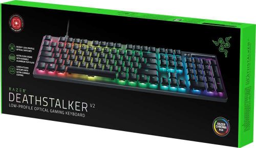 купить Игровая клавиатура Razer RZ03-04500100-R3M1 Membrane DeathStalker V2 (Red Switch) US Layout в Кишинёве 