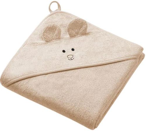 купить Аксессуар для купания BabyOno 1553/06 Prosop din bambus de baie cu gluga maro 100x100 в Кишинёве 