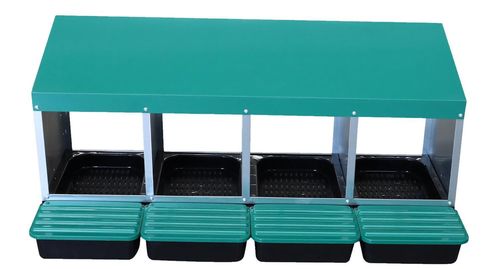 купить Гнездо для кур Des Champs Cuibar pentru găini cu colector de ouă MG04 (4 sectiuni) в Кишинёве 