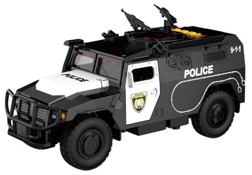 cumpără Mașină Wenyi WY860A 1:16 Jeep de poliție cu inerție (lumini/sunete/uși mobile) în Chișinău 
