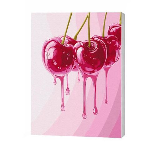 купить Картина по номерам BrushMe BS54453 40x50cm Eco, Cires dulce в Кишинёве 