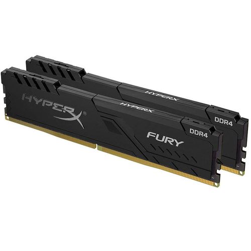 cumpără Memorie operativa 32GB DDR4 Dual-Channel Kit Kingston HyperX FURY Black HX436C18FB4K2/32 (2x16GB) DDR4 PC4-28800 3600MHz CL18, Retail (memorie/память) în Chișinău 