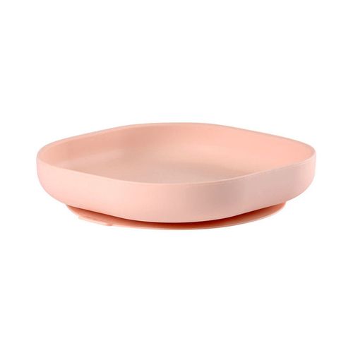 Тарелка силиконовая Beaba Pink 