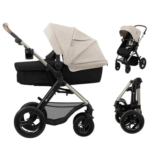 cumpără Сărucior pentru copii KinderKraft 3in1 Moov 2 Air KSMOOV02GRY0000 Moonlight Grey în Chișinău 