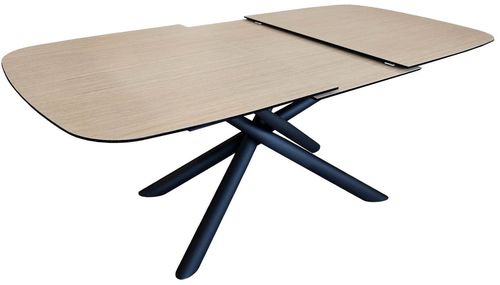 купить Стол Deco Velma Wood+black legs в Кишинёве 