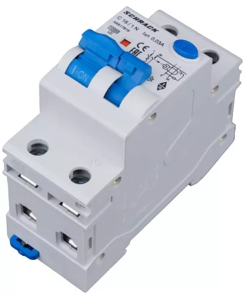 купить Автомат дифференциальный Schrack Technik AK668625 (RCBO) 1P+N, Amparo 6 кА, B 25 А, 30 мА, тип A в Кишинёве 